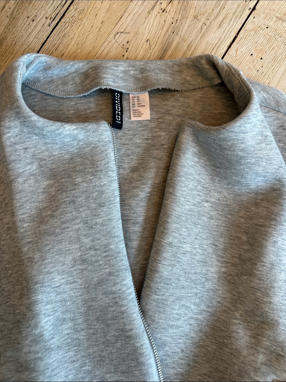 H&M Gray Crewneck Pocketed Pullover Sweater - Picture 5 of 5